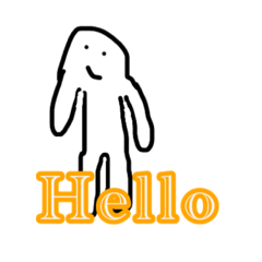 白黒人間スタンプ総集編