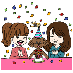 トイプー＆オシャレ姉妹【いぬのきもち】