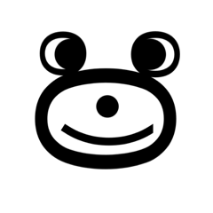 カエルとネズミのスタンプ