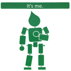 ロボットピクトグラム 英語バージョン