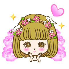 女子日和なスタンプ