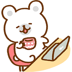 ゆるっとシロクマ6 お仕事!