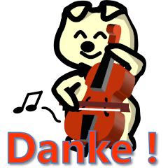 Dogtan with ViolinCello (in German)