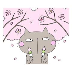 ねこさんたち（春と梅雨）