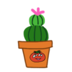 サボテン挨拶アイコン