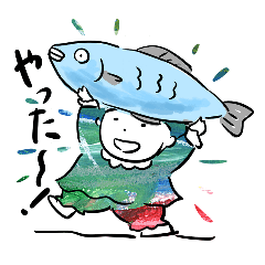 こびとスタンプ by juriko