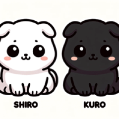 シロとクロのにゃんこ日記