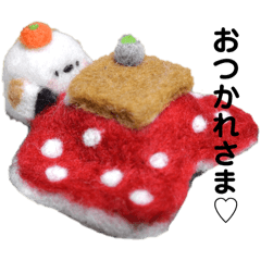 ふわふわシマエナガさん