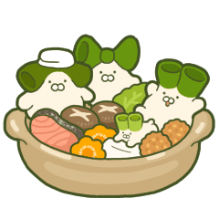 ネギうさぎ ファミリー