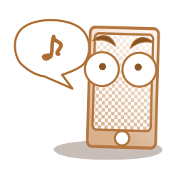 男子携帯電話が喋りだす！