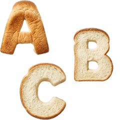 BIG! 食パンアルファベット　大文字