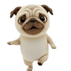 パグ☆動きます