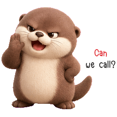 Brown Plush Otter(EN)