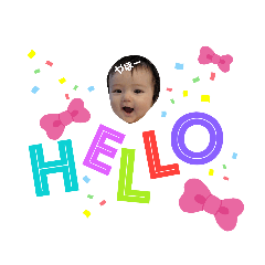 表情付き定番スタンプ