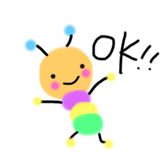 あいさつキャワ虫