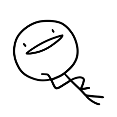 気になるアイツシリーズ　棒人間