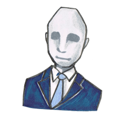 闘うビジネスマン