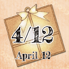 4月12日記念日BIGスタンプ
