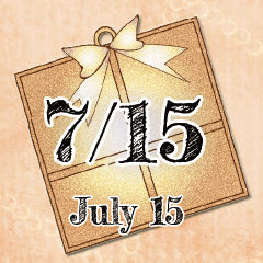 7月15日記念日BIGスタンプ