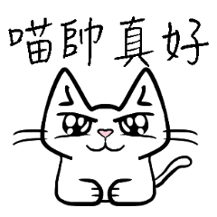 sitting on the ian cat