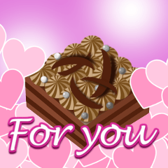 Heartful message english popup