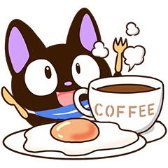 げんきなクロネコ