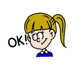 POP❤️GIRLS スタンプ