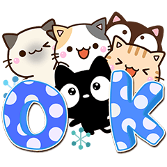 ネコたちの冬行事