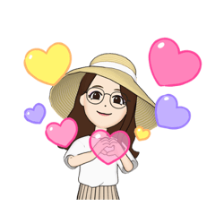 アバター使用のスタンプ