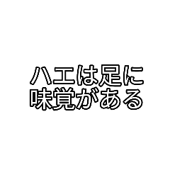 雑学、豆知識スタンプ(虫)
