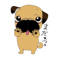 パグのぷりんとナマケモノのジョニー