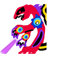 怪物とタコカニーズ