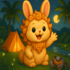 うさぎシーサーの沖縄方言