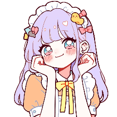 かわいいメイドちゃん　敬語スタンプ