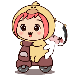 Chibi Duck : Animated Stickers