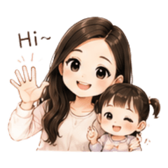 Sweet Moments with Mom & Yura