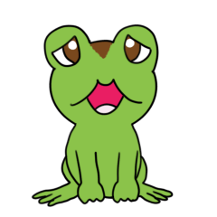 それゆけカエルくん