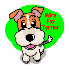 ワイヤーフォックステリアのポポちゃん