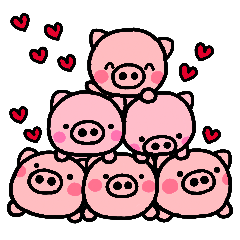 ぶたのメッセージ　ぶたゴコロ ver.3