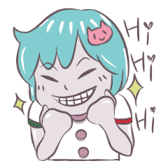 アンジェラとクマぷぅ