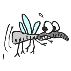 お茶目でややウザい蚊です。良く使う言葉編