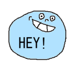 カラフルなお顔