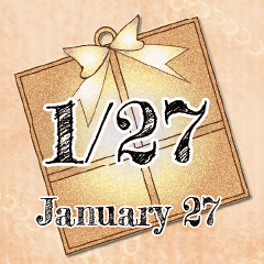 1月27日記念日BIGスタンプ
