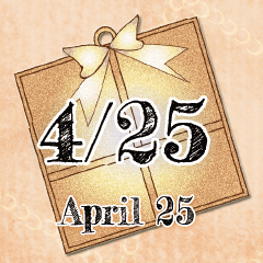 4月25日記念日BIGスタンプ