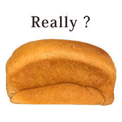 高級ミニ食パン　と　英語　English