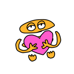 地球にやってきたヌメ君2.使えるスタンプ