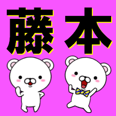 超★藤本(ふじもと・フジモト)なクマ