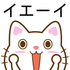 白猫チャオの気持ちアップバージョン夏