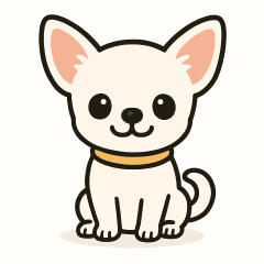 可愛い白犬の日常