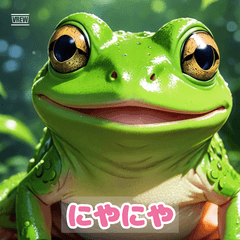 カエルの毎日のきもち